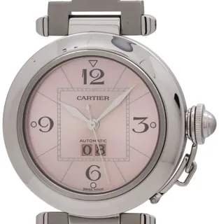 Cartier Pasha de Cartier 35mm Stainless steel Pink