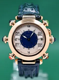 Cartier Pasha Golf 30010 38mm Yellow gold Blue