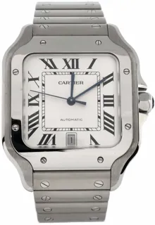 Cartier Santos de Cartier WSSA0018 40mm Stainless steel Silver