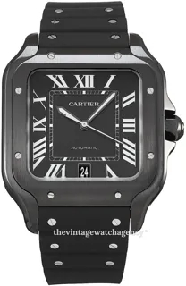 Cartier Santos de Cartier WSSA0039 40mm Stainless steel Black