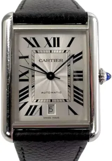 Cartier Tank Must Stainless steel Silver