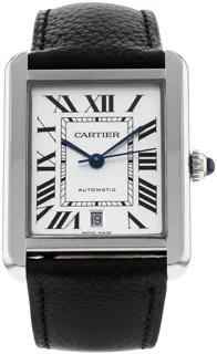 Cartier Tank Solo WSTA0029 Stainless steel Silver