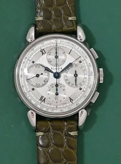 Chronoswiss Klassik Automatic Chronograph CH 7443 37mm Stainless steel Silver