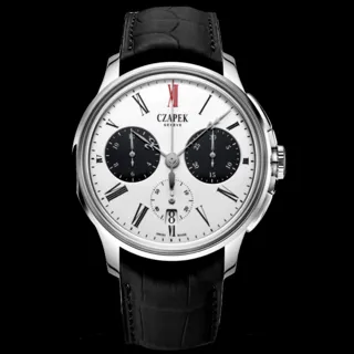 Czapek & Cie Faubourg de Cracovie Tao 41.5mm Stainless steel White