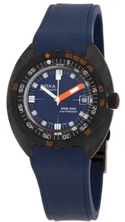 Doxa SUB 300 822.70.201.32 Carbon fiber Blue