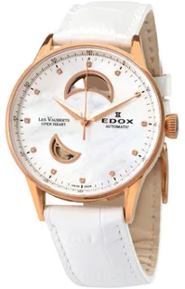 Edox Les Vauberts 85019 37RA NADR Stainless steel White