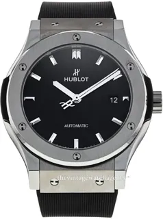 Hublot Classic Fusion 45, 42, 38, 33  542.NX.1171.RX 42mm Titanium Black