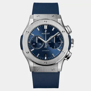 Hublot Classic Fusion Chronograph 45mm Titanium Blue