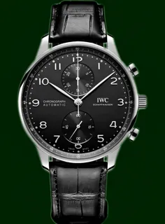 IWC Portuguese IW3714 41mm Stainless steel Black