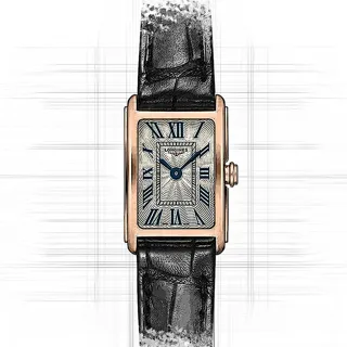 Longines DolceVita L5.258.8.71.0 Rose gold Silver