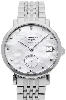 Longines Elegant L4.312.4.87.6 Stainless steel Perlmutt