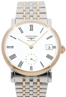 Longines Elegant L4.312.5.11.7 Stainless steel Weiß