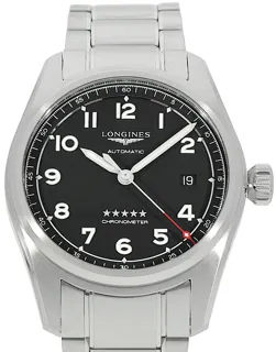 Longines Spirit L3.810.4.53.6 Stainless steel Black