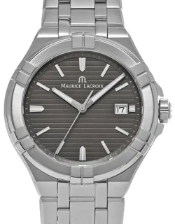 Maurice Lacroix AIKON AI1008-SS002-332-1 42mm Stainless steel Gray