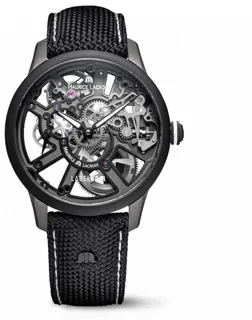 Maurice Lacroix Masterpiece MP7228-DLB04-090-2 43mm Stainless steel Skeletonized