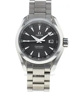 Omega Aqua Terra 231.10.30.61.06.001 30mm Stainless steel Gray