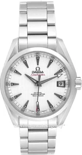 Omega Aqua Terra 231.10.39.21.54.001 38.5mm Stainless steel White