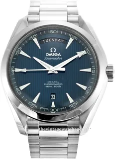 Omega Aqua Terra 231.10.42.22.03.001 41.5mm Stainless steel Blue