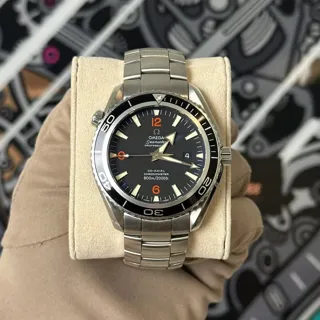 Omega Seamaster Stainless steel Black