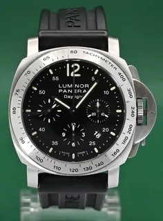 Panerai Luminor Chrono Daylight PAM 00250 44mm Stainless steel Black