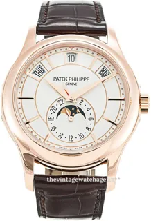 Patek Philippe Annual Calendar 5205R-001 40mm Rose gold White