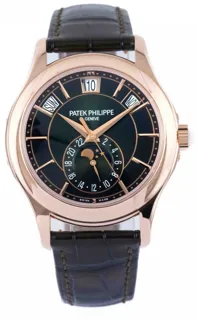 Patek Philippe Annual Calendar 5205R-011 40mm Rose gold Green