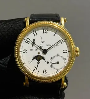 Patek Philippe Moonphase 5015J-001 Yellow gold White