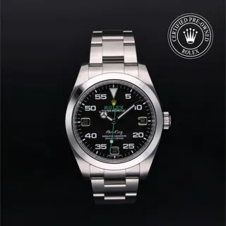 Rolex Air King 116900 40mm Stainless steel Black