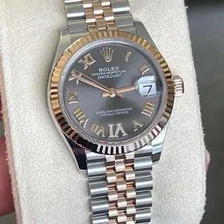 Rolex Datejust 31 278271 Rose gold and Stainless steel Gray