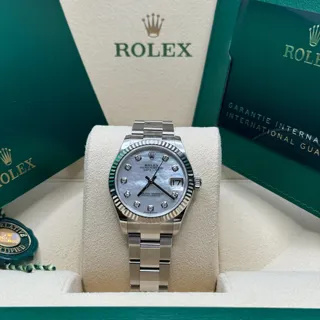 Rolex Datejust 278274-0005 White gold and Stainless steel Mother-of-pearl