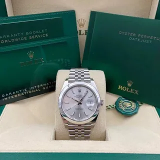 Rolex Datejust 126300-0004 Stainless steel Silver