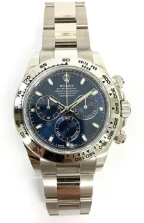 Rolex Daytona 116509-0071 White gold Blue