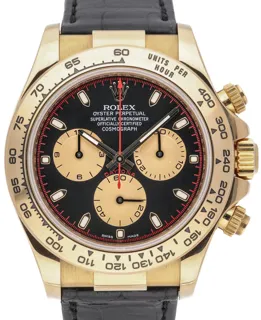 Rolex Daytona 116518 18k yellow gold Black