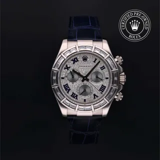 Rolex Daytona 116589 BR White gold Black