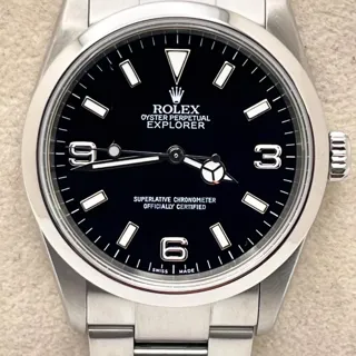 Rolex Explorer 114270 36mm Stainless steel Black