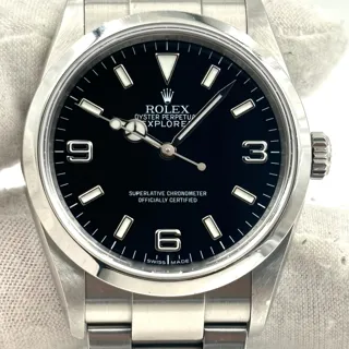 Rolex Explorer 114270 36mm Stainless steel Black