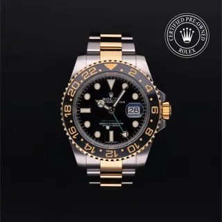 Rolex GMT-Master II 116713LN 40mm Yellow gold Black