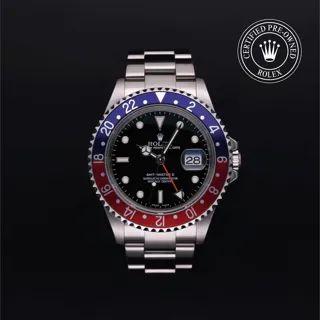 Rolex GMT-Master II 16710BLRO 40mm Stainless steel Black