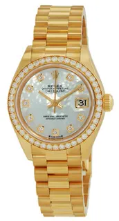 Rolex Lady-Datejust 279138MDP 18kt Yellow Gold