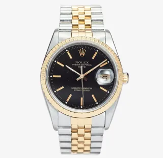 Rolex Oyster Perpetual Date 15223 34mm Yellow gold and Stainless steel