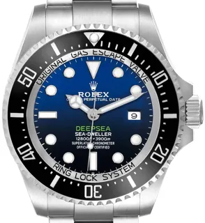 Rolex Sea-Dweller Deepsea 126660-0002 Stainless steel Blue