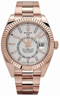 Rolex Sky-Dweller 326935-0005 Rose gold White