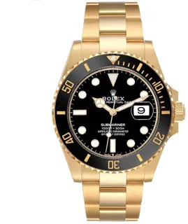 Rolex Submariner 126618LN-0002 41mm Yellow gold Black