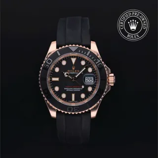 Rolex Yacht-Master 40 116655 40mm Rose gold Black