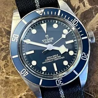 Tudor Black Bay 58 79030B-0003 39mm Stainless steel Blue