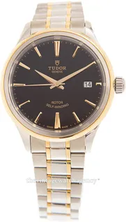 Tudor Style M12503-0003 Stainless steel Black