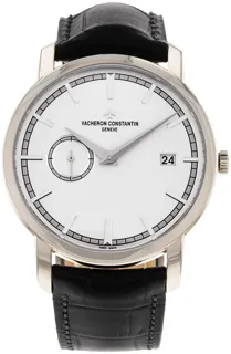 Vacheron Constantin Traditionnelle 87172/000G-9301 White gold Silver