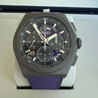 Zenith Defy 97.9001.9004/80.R922 44mm Titanium Skeletonized