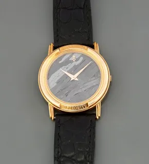 Corum Meteorite 30mm 18k yellow gold Gray