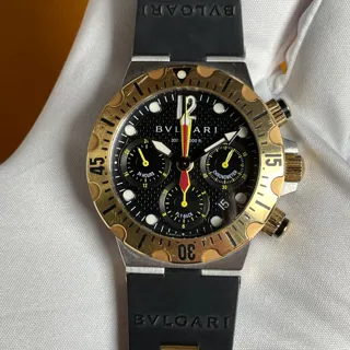 Bulgari Diagono Scuba GMT SC40SG 40mm Black